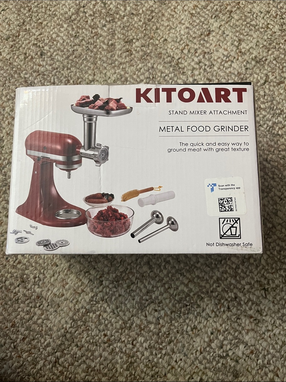 KitOart Metal Food Grinder Stand Mixer Attachment